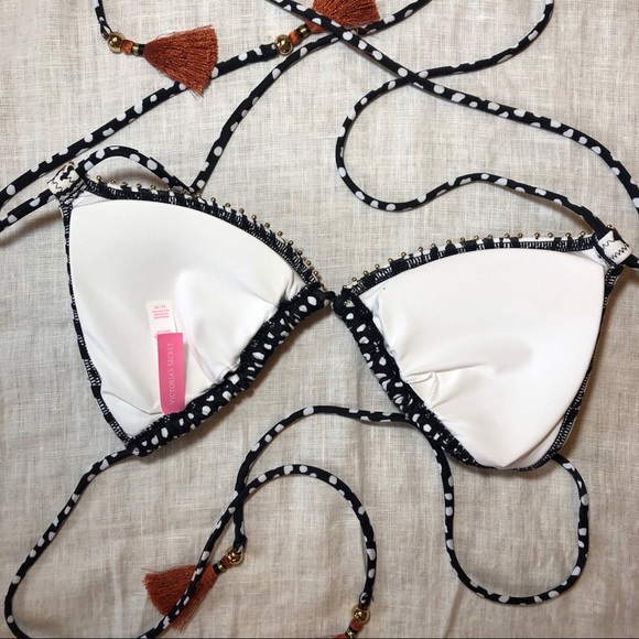 Animal Print Bikini Top ONLY Medium - Picture 3 of 5